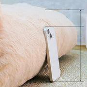 SofaPfote | Luxuriöses Katzenbett für gemütliche Wintertage - Brezella
