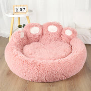 FluffHaven | Weiches Hundebett mit waschbarem Bezug - Brezella