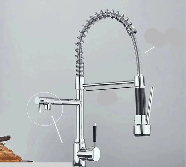 FlexiSpout | Bewegliche Mischbatterie für die Küche - Brezella