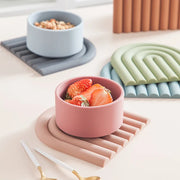 VividGrip | Rutschfeste Silikonuntersetzer für jeden Tisch - Brezella