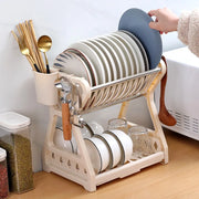 FoldAway | Faltbares Geschirrabtropfgestell für kleine Küchen - Brezella
