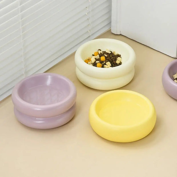 PurePaws | Stilvolle Keramik-Futterschale für Haustiere - Brezella