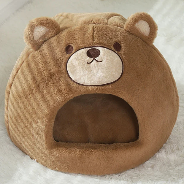 FurCocoon | Luxuriöses Indoor-Schlafbett für Katzen und Hunde - Brezella
