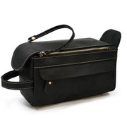 TimelessCase | Klassische Kulturtasche aus hochwertigem Leder - Brezella