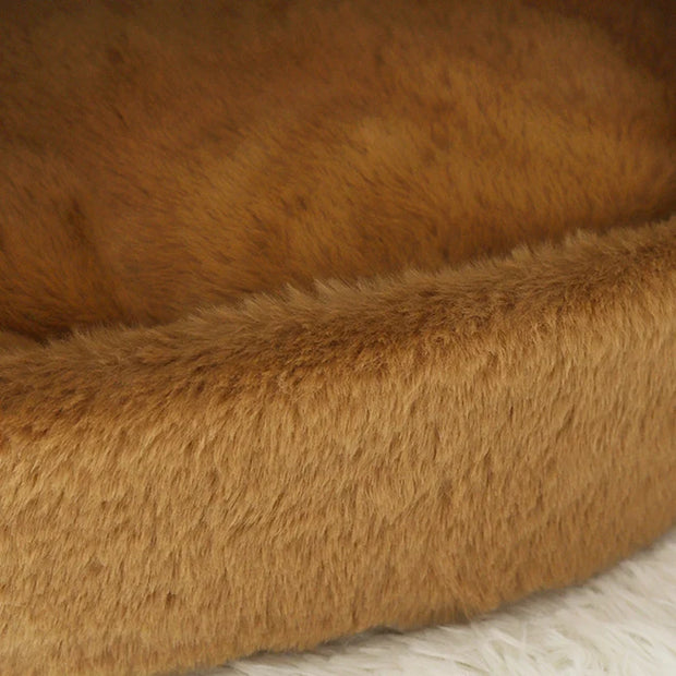 FurCocoon | Luxuriöses Indoor-Schlafbett für Katzen und Hunde - Brezella