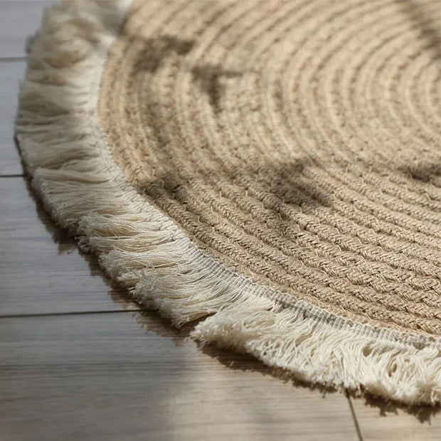 GrünJute | Umweltfreundlicher Jute-Teppich für das Zuhause - Brezella