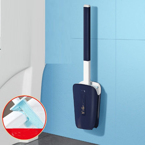 EasyClean | Gebogene Toilettebürste für optimale Reinigung - Brezella