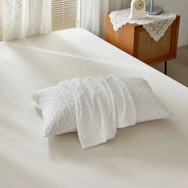 SoftSpirale | Hochwertiges Tufted Bettwäsche-Set - Brezella