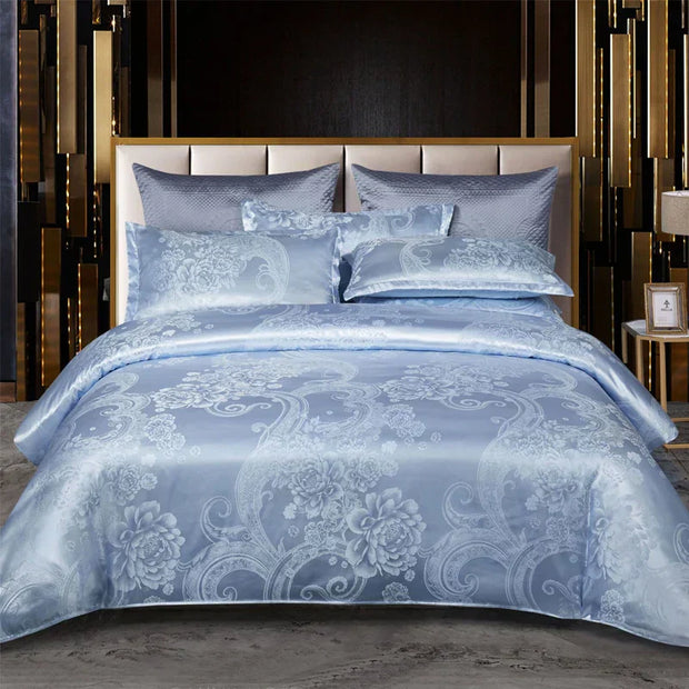 SeidenSanft | Luxuriöses Satin Bettbezug-Set - Brezella