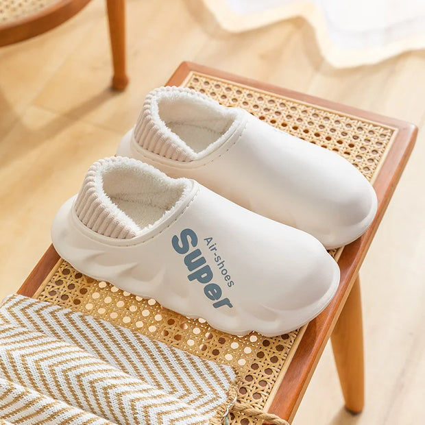 SoftLuxe | Luxus-Baumwollpantoffeln für stilvolle Wärme - Brezella