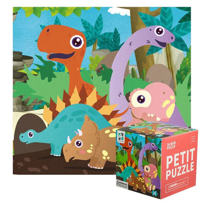 DinoMosaik | Farbenfrohe Mini-Dinosaurier zum Puzzeln! - Brezella