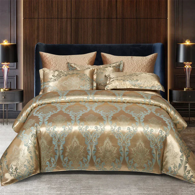SeidenSanft | Luxuriöses Satin Bettbezug-Set - Brezella