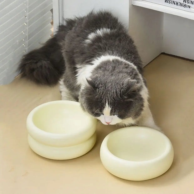 PurePaws | Stilvolle Keramik-Futterschale für Haustiere - Brezella