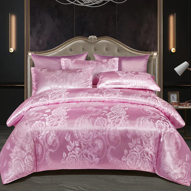 SeidenSanft | Luxuriöses Satin Bettbezug-Set - Brezella