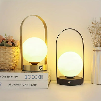 GlowMove | Tragbare LED-Tischlampe für unterwegs - Brezella