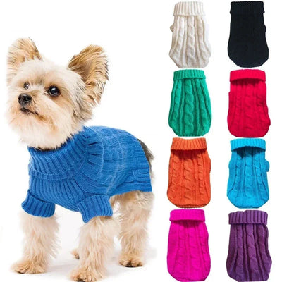 WarmWhiskers | Kuscheliger Pullover für Haustiere gegen die Kälte - Brezella