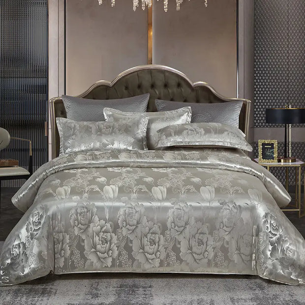 SeidenSanft | Luxuriöses Satin Bettbezug-Set - Brezella