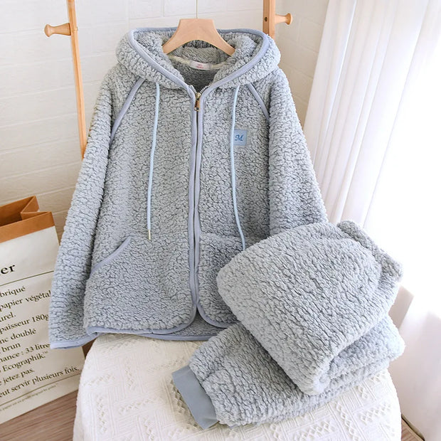 SnuggleTime | Paar Pyjamas für Kühle Nächte - Brezella