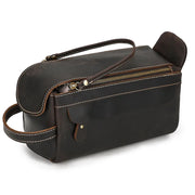 TimelessCase | Klassische Kulturtasche aus hochwertigem Leder - Brezella