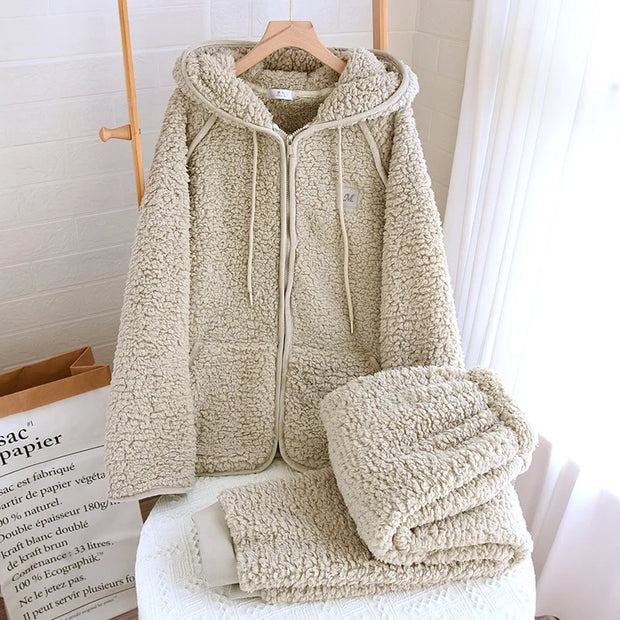 SnuggleTime | Paar Pyjamas für Kühle Nächte - Brezella