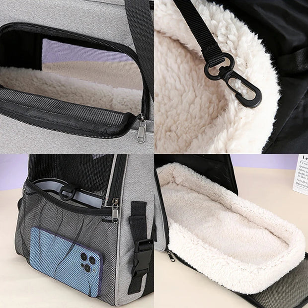 NomadPet | Stylische und praktische Haustiertasche für jedes Abenteuer - Brezella