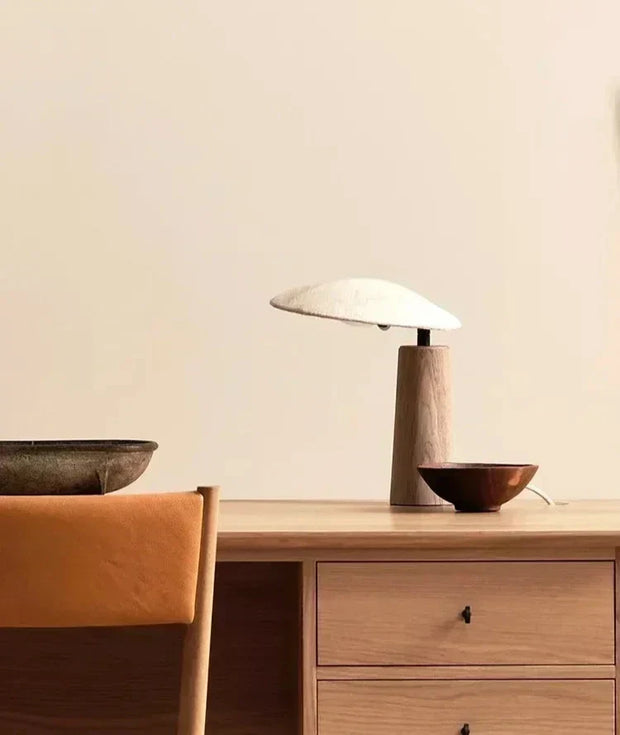 GlowWood | Zeitlose Lampe mit warmem Holz und modernem Flair - Brezella
