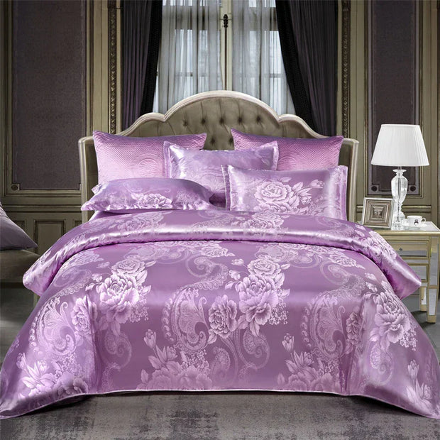 SeidenSanft | Luxuriöses Satin Bettbezug-Set - Brezella