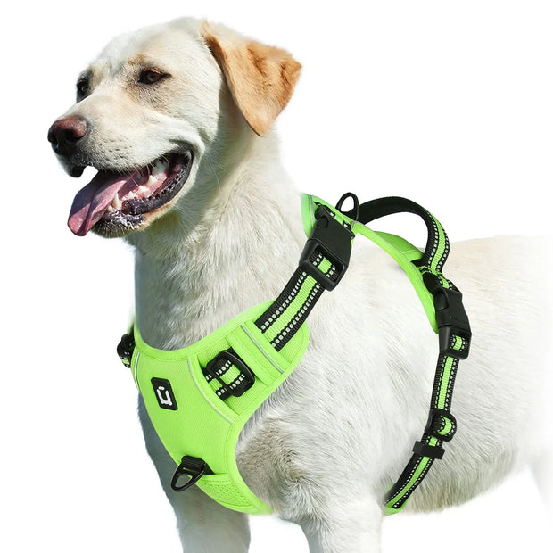 FlexiStep | Verstellbares Hundegeschirr für besten Komfort - Brezella