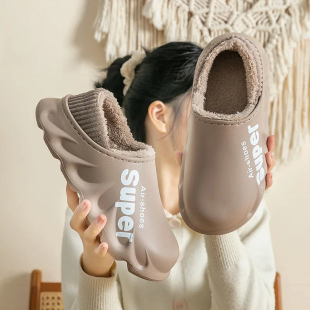 SoftLuxe | Luxus-Baumwollpantoffeln für stilvolle Wärme - Brezella