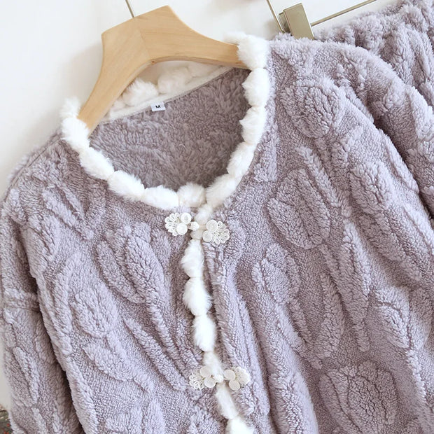WinterRuhe | Flanell-Pyjama Set mit Kuschelkomfort - Brezella