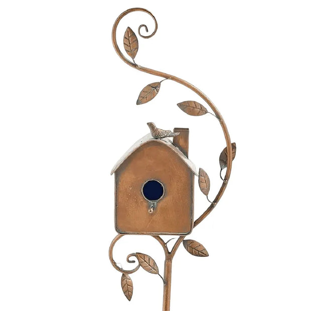 GardenNest | Luxuriöses Vogelheim mit dekorativem Pfahl - Brezella