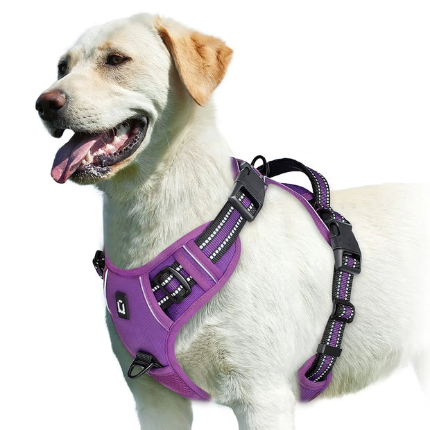 FlexiStep | Verstellbares Hundegeschirr für besten Komfort - Brezella