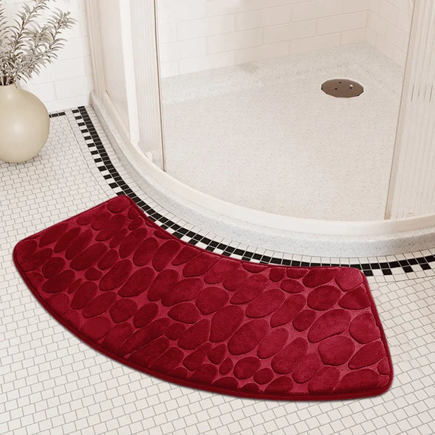 CurveMat | Ergonomisch Gebogen Badkamermat - Brezella