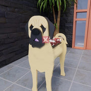 HundeBlüte | Dekorativer Pflanztopf für Hundefans - Brezella