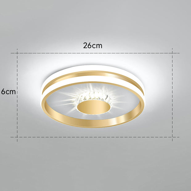 Moderne LED-Deckenleuchte