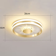 Moderne LED-Deckenleuchte
