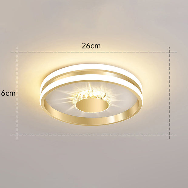 Moderne LED-Deckenleuchte