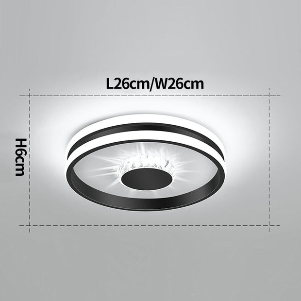 Moderne LED-Deckenleuchte