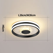 Moderne LED-Deckenleuchte