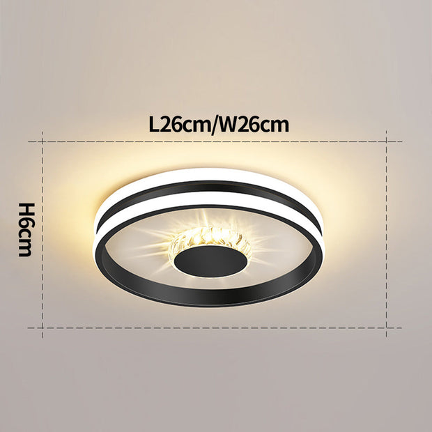 Moderne LED-Deckenleuchte