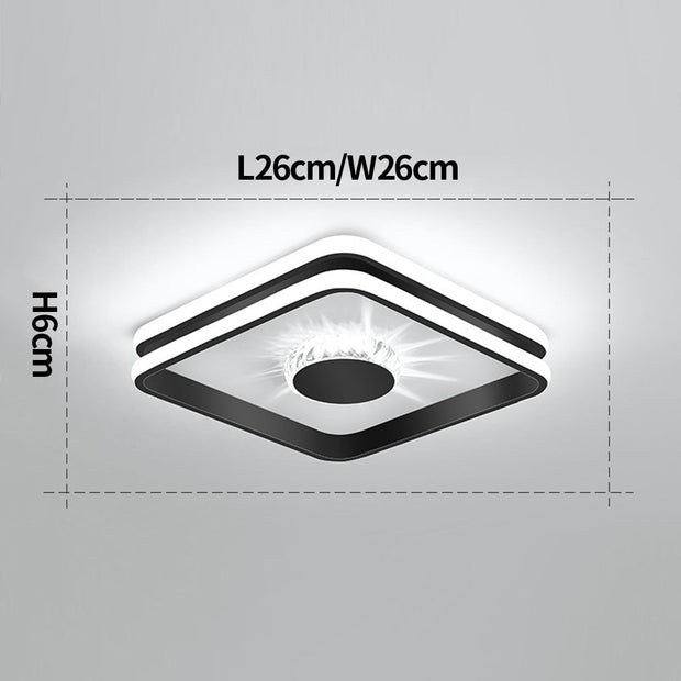Moderne LED-Deckenleuchte