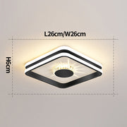 Moderne LED-Deckenleuchte
