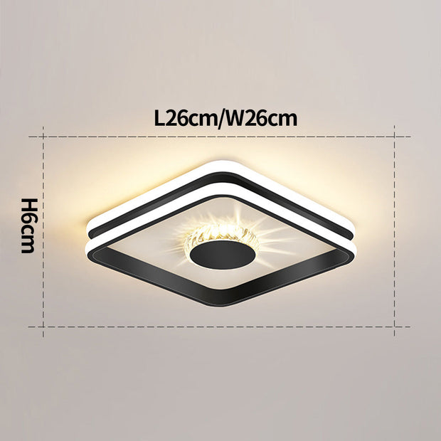 Moderne LED-Deckenleuchte