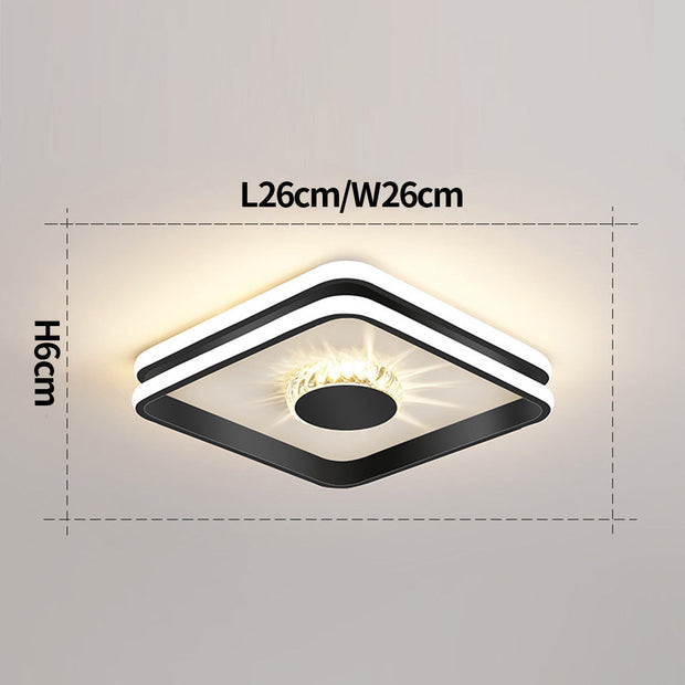 Moderne LED-Deckenleuchte