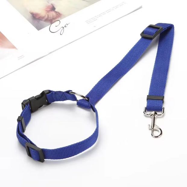 PetSecure | Verstellbarer Hundesicherheitsgurt und Geschirr Set - Brezella