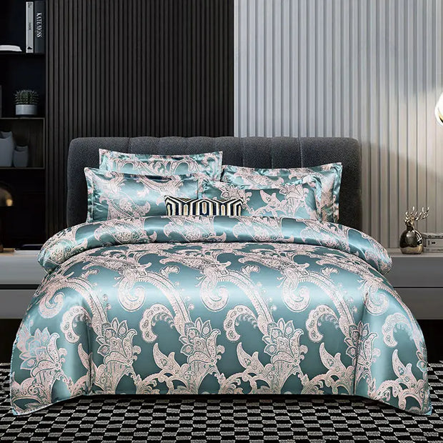 SeidenSanft | Luxuriöses Satin Bettbezug-Set - Brezella