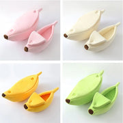CuddleBanana | Lustiges und warmes Katzenbett mit Stil - Brezella