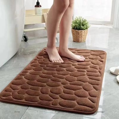 AquaPlush | Absorbierende 3D-Matte für ein Spa-Erlebnis zu Hause - Brezella