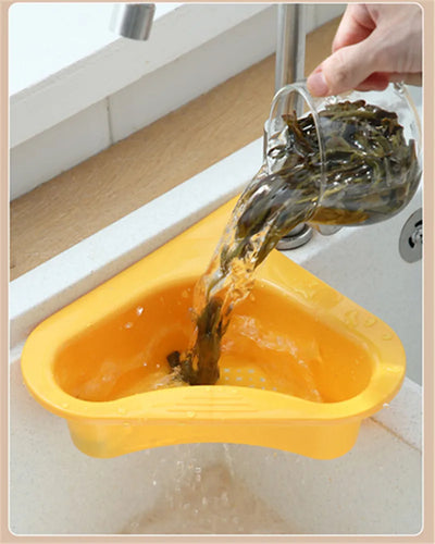 CleanSink | Praktischer Küchen-Abflusssieb mit Auffangkorb - Brezella
