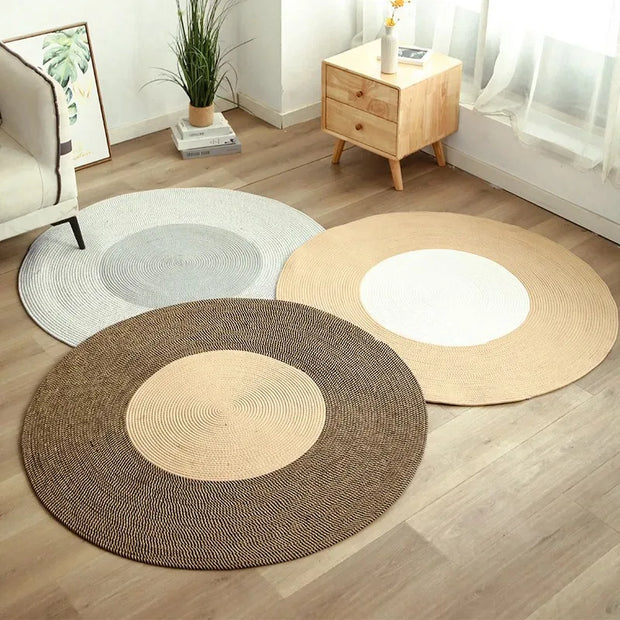 GrünJute | Umweltfreundlicher Jute-Teppich für das Zuhause - Brezella